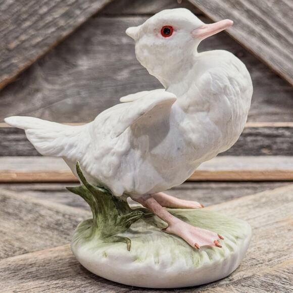 Vintage Cybis Porcelain Bisque Duckling “Baby Brother” Figurine, Mid-Century - Picture 8 of 10